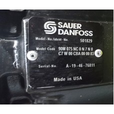 Гидромотор sauer danfoss 90m075